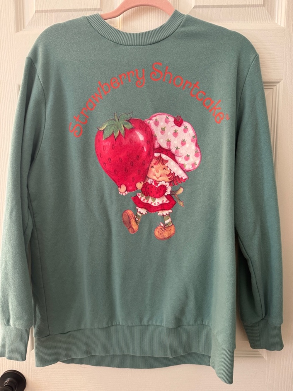 Strawberry Shortcake Crew Sweatshirt Green